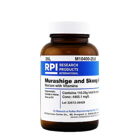 Rpi Murashige and Skoog M10400-25.0