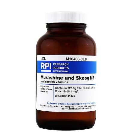 Rpi Murashige and Skoog M10400-50.0