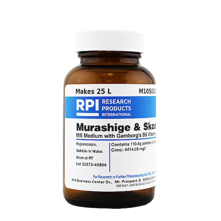 Rpi Murashige and Skoog M10500-25.0