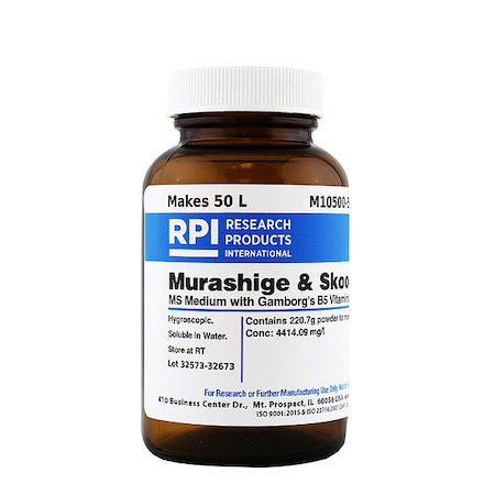 Rpi Murashige and Skoog M10500-50.0