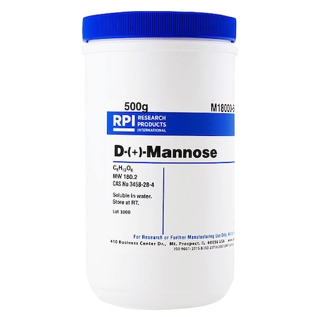 Rpi D-(+)-Mannose, 500g M18000-500.0