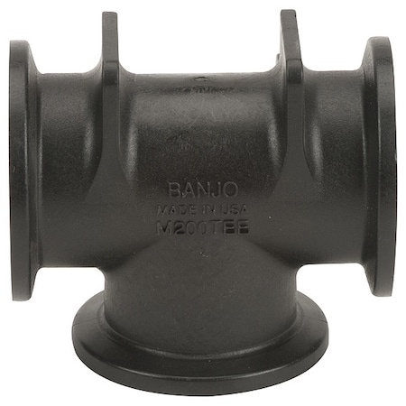 Banjo Flange, 2", 300 psi, Tee, 4 1/2" L M200TEE