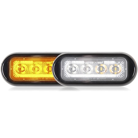 Maxxima Warning Light, Flashing, 12.8V DC M20484YWCL-DC