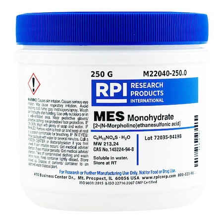 Rpi MES Free Acid, 250g M22040-250.0