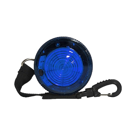 Railhead Gear Warning Light, Blue, LED, 2 AA Batteries M26-B