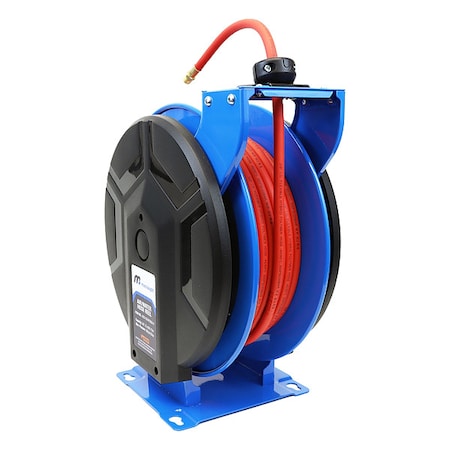 Macnaught Slow Return Air/Water Hose, 50 ft, Blue M3D-SSAW3850-H