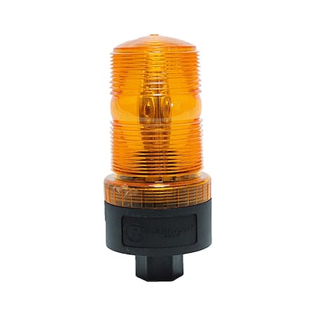 Railhead Gear Warning Strobe, Amber, LED, 12 to 90VDC M490-LED DCAP