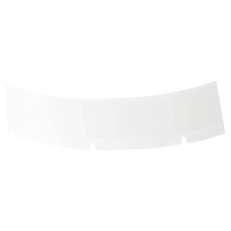 Brady Wraparound Label, White, Vinyl, 3/4 in W M4-90-427