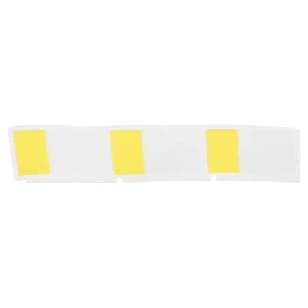 Brady Wraparound Label, Yellow, Vinyl, 1 in W M4-91-427-YL
