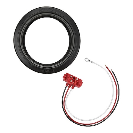 Maxxima Grommet Kit, Chrome, 4" Dia. M43900