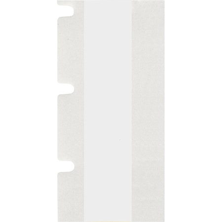 Brady ContinuousLabelStock, Black, Gloss, 1/2inW M6C-500-595-BK