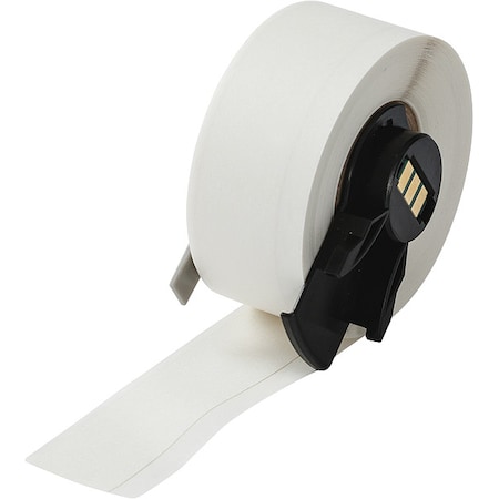 Brady ContinuousLabelStock, White, Matte, 3/4inW M6C-750-403