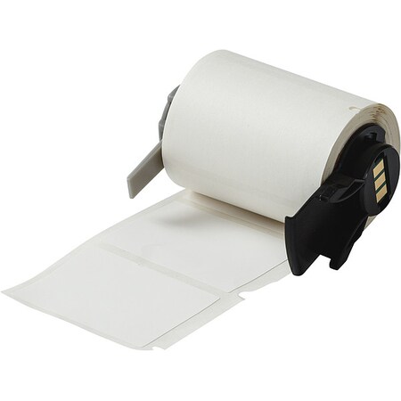 Brady Pre-Cut Label Stock Roll, White, Matte M6-121-7425