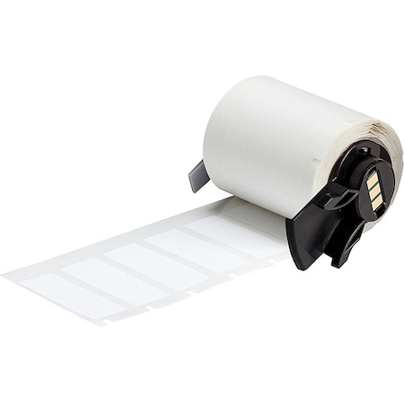 Brady Pre-Cut Label Stock Roll, White, Matte M6-124-490