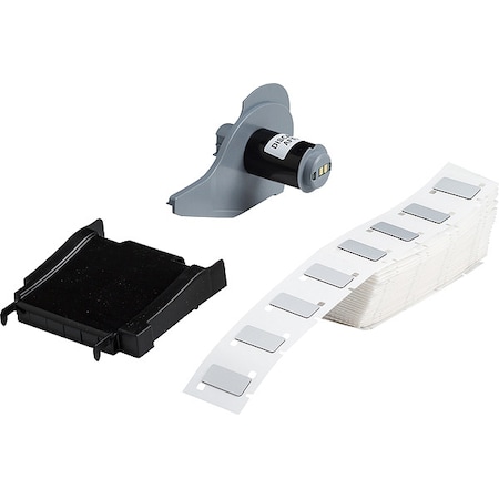 Brady Pre-Cut Label Stock Roll, Silver, Gloss M7-171-593-SL