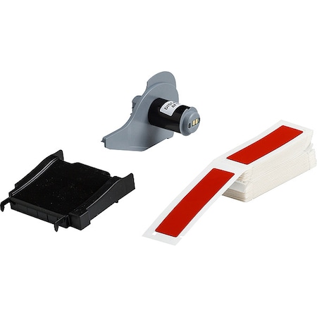 Brady Pre-Cut Label Stock Roll, Red, Gloss M7-174-593-RD