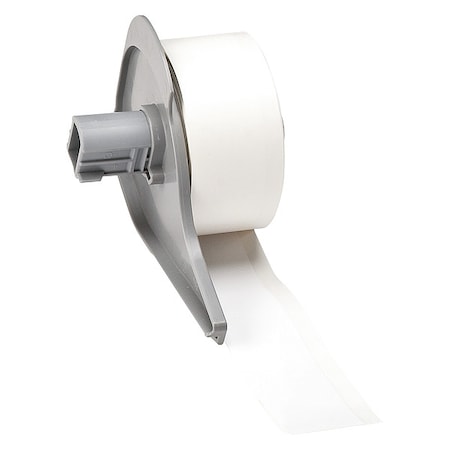 Brady ContinuousLabelStock, White, Gloss, 1inW M7C-1000-483