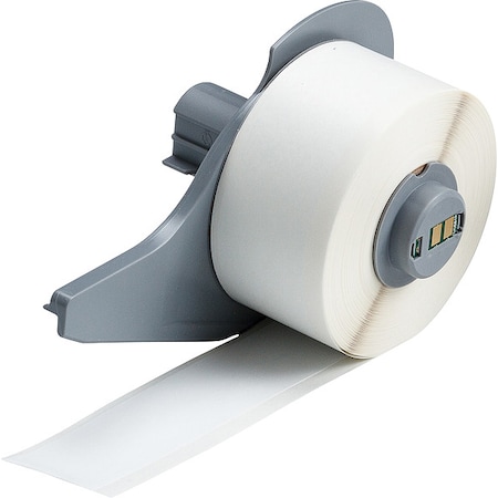 Brady Continuous Label Stock, White, Gloss, 1 in W M7C-1000-581-WT