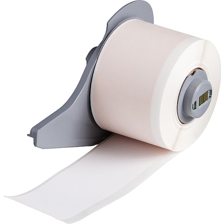 Brady WraparoundLabel, White, Polyimide, 1-1/2inW M7C-1500-472