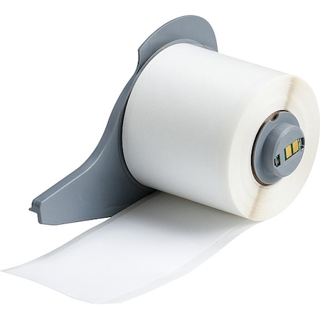 Brady WraparoundLabel, White, Nylon, 1-29/32inW M7C-1900-499