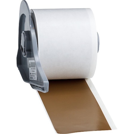 Brady ContinuousLabelStock, Gold, Gloss, 2inW M7C-2000-595-GD