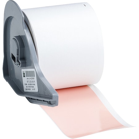 Brady ContinuousLabelStock, Pink, Gloss, 2inW M7C-2000-595-PK