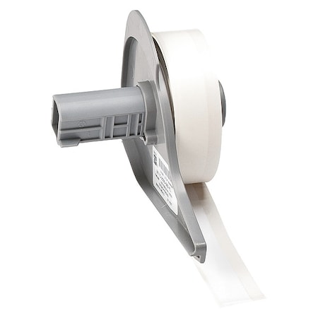 Brady ContinuousLabelStock, White, Gloss, 1/2inW M7C-500-483