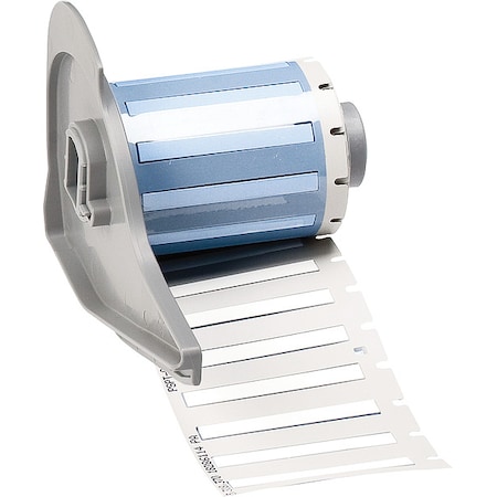 Brady SleeveLabel, White, Polyolefin, 1-3/4inW M7-094-175-342