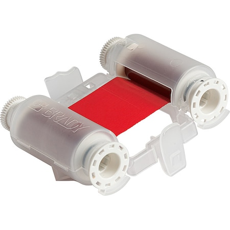 Brady Single-ColorPrinterRibbon, Red, 150ftL M7-R10000-RD
