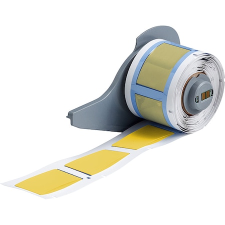 Brady Sleeve Label, Yellow, Polyolefin, 1 in W M7-1000-1-344-YL