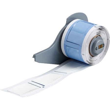 Brady Sleeve Label, White, Polyolefin, 1 in W M7-1000-1-344