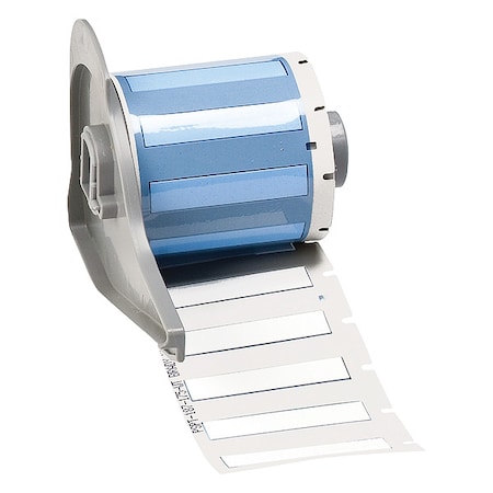 Brady SleeveLabel, White, Polyolefin, 1-3/4inW M7-187-175-342