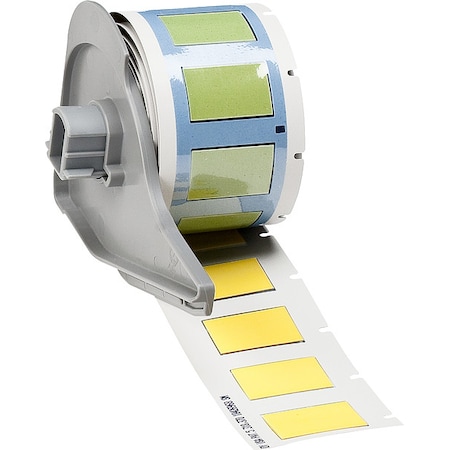 Brady Sleeve Label, Yellow, Polyolefin, 1 in W M7-375-1-342-YL
