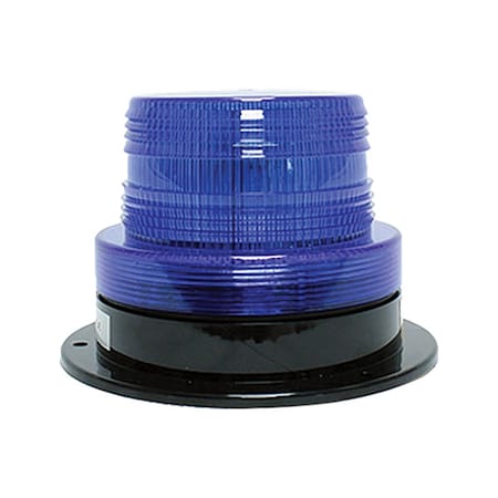 Railhead Gear Warning Strobe, Blue, LED, 12 to 90VDC M7600-LED B