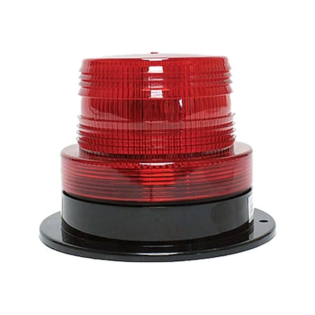 Railhead Gear Warning Strobe, Amber, LED, 12 to 90VDC M7600-LED R