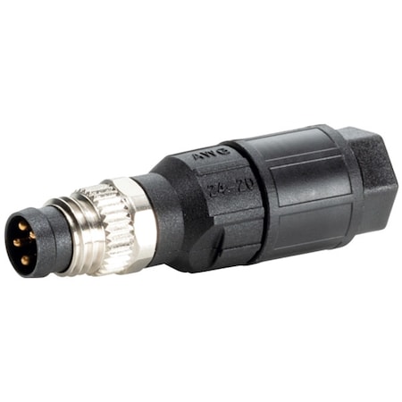 Murrelektronik Cordset, Straight, 48V, 4A 7000-08325-0000000