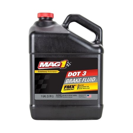 Mag 1 DOT 3 Brake Fluid, 1 gal, Glycol Base MAG1121