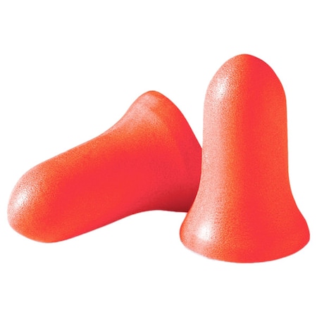 Howard Leight MAXIMUM Disposable Foam Ear Plugs, Bell Shape, 33 dB, Orange, 200 PK MXM-1G