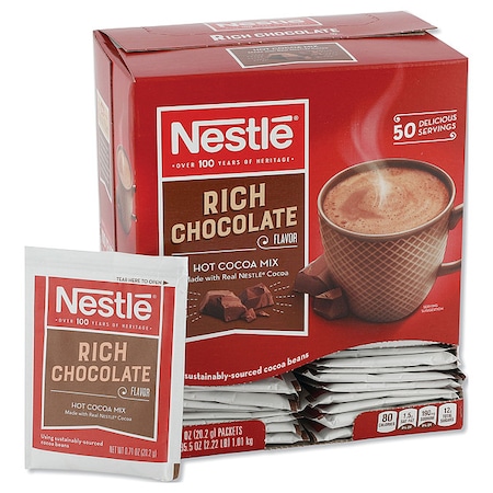 Nestle Nestle Hot Cocoa, PK50 00050000254859