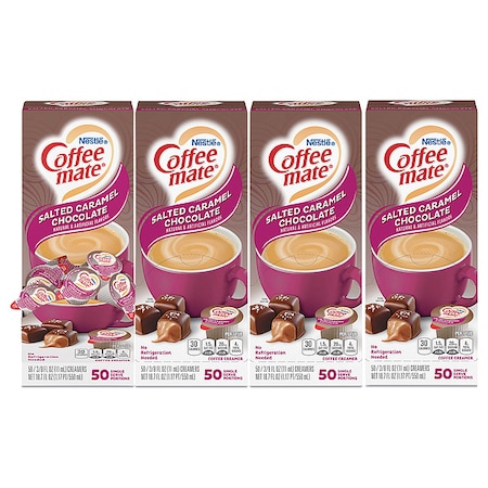 Coffee Mate Liquid Coffee Creamer, Italian Sweet Cream, 0.38 oz Mini Cups, PK200 5000084652