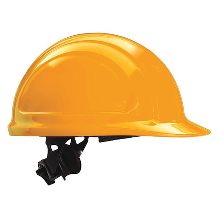 Honeywell North Hard Hat, North Zone, Polyethylene, 4 Point Ratchet, Type 1, Class E, Orange N10R030000