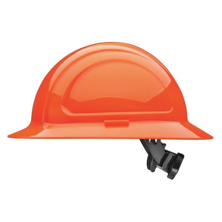 Honeywell North Hard Hat, N20, Polyethylene, 4 Point Ratchet, Type 1, Class E, Orange N20R030000