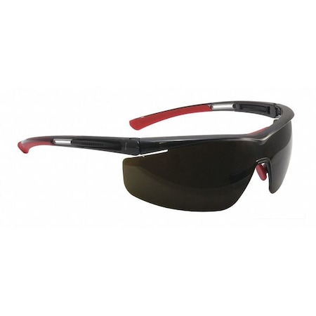 Honeywell North North Adaptec, Welding Safety Glasses, Anti-Fog, Hydrophilic, Hydrophobic, Anti-Scratch, Half-Frame T5900LTK5.0HS