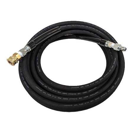 Continental Pressure Washer Hose, 200 ft, Nitrile NPK-6K038-200-QC