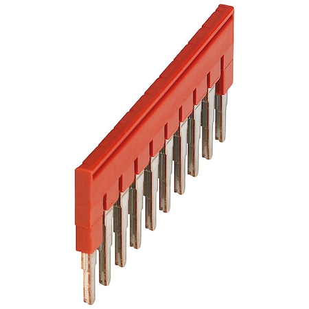 Schneider Electric Bridge, Red, Horizontal, Copper NSYTRAL410