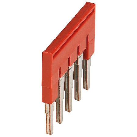 Schneider Electric Bridge, Red, Horizontal, Copper NSYTRAL45