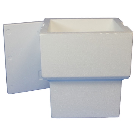 Polar Tech Industries Nestable Bio Insulated Shipper, Foam Only, 1-6 Day NS-7F