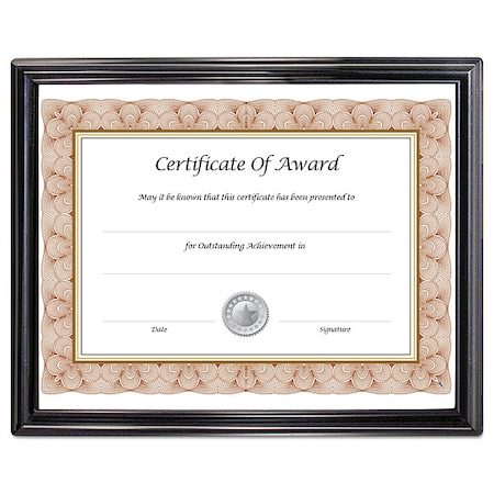 Nudell Frame, 8.5"X11", EzMount, Black 10570