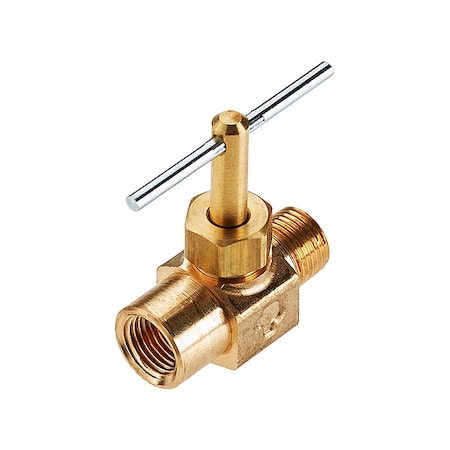 Parker Needle Valve, 1/8In, FNPTxMNPT NV108P-2
