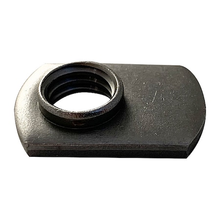 Zoro Select 1Lag2 Hex Weld Nut, 3/8